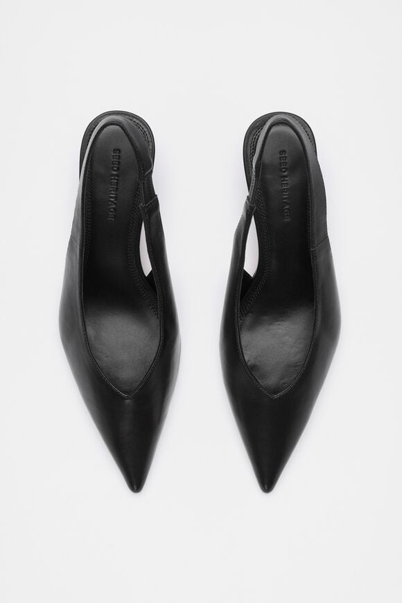 Alani Slingback Heel  Black  hi-res