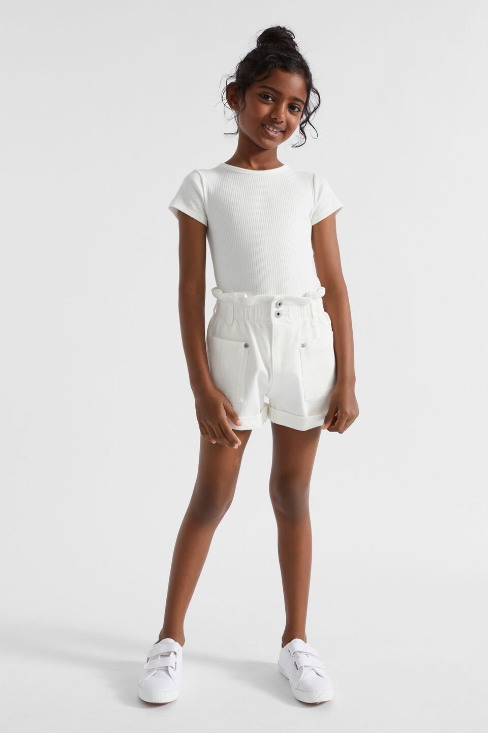 Core Rib Tee  Canvas