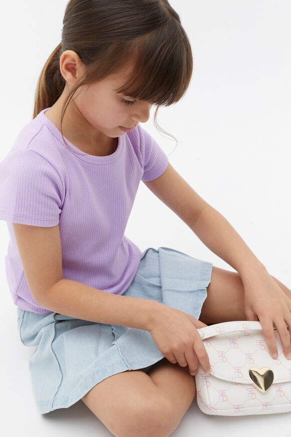 Core Rib Tee  Tulip  hi-res