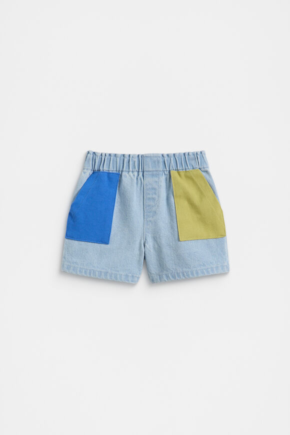 Denim Pocket Short  Multi  hi-res