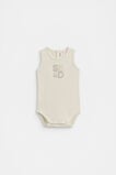 Jellyfish Logo Bodysuit  Milk  hi-res
