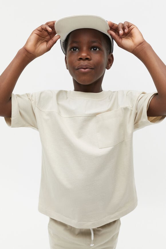 Spliced Tee  Cool Stone  hi-res