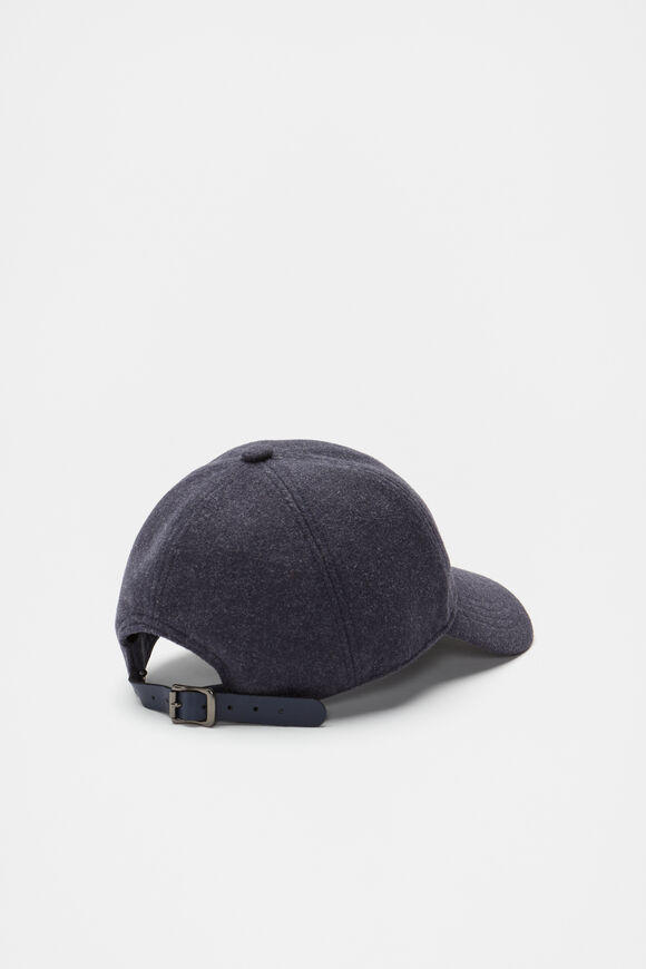 Felt Cap  Dark Blue  hi-res