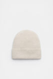 Rib Knit Beanie  Oat Marle  hi-res