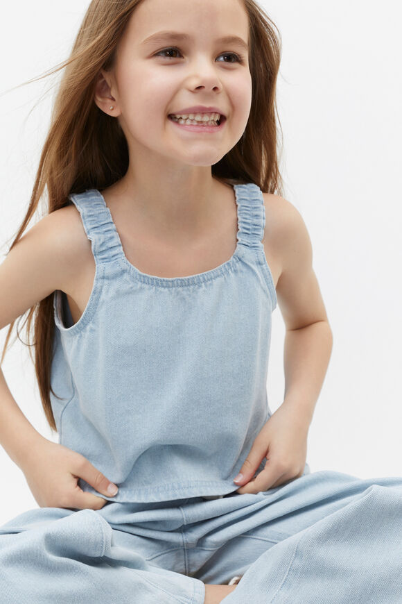 Denim Cami  Ice Blue Wash  hi-res