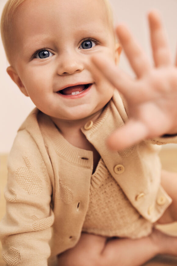 Oranges Knit Cardigan  Neutral  hi-res
