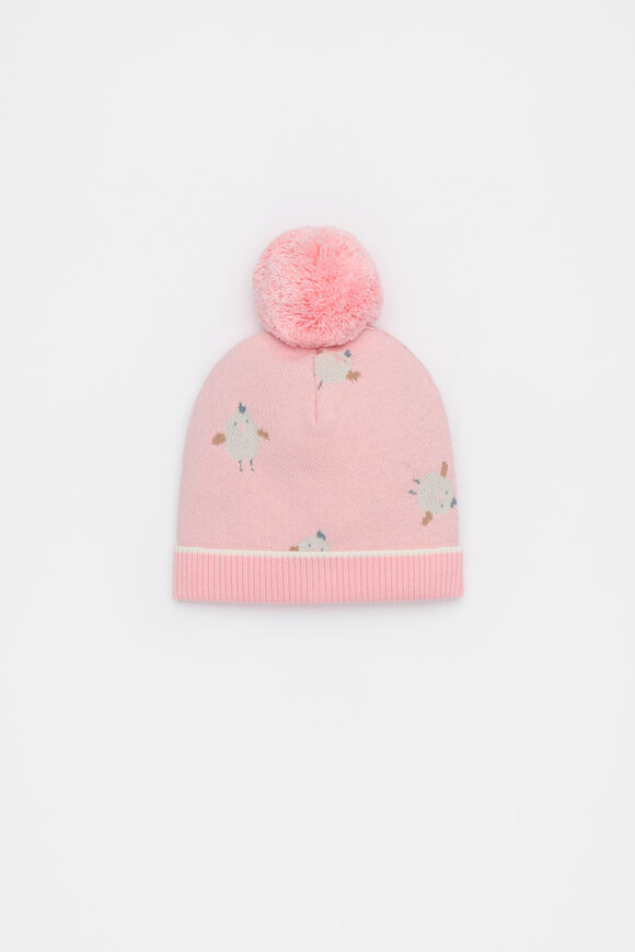 Chick Knit Beanie  Rose Pink  hi-res