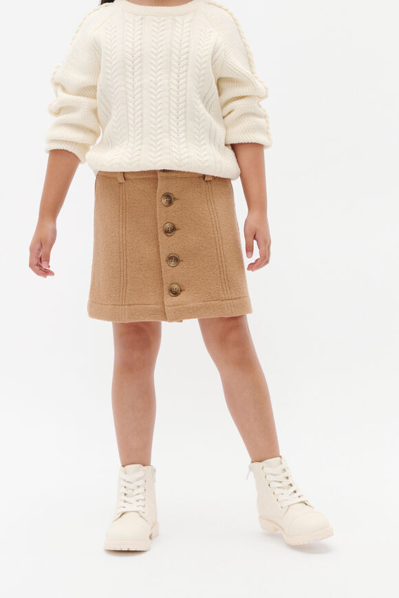Boucle Skirt  Salted Caramel  hi-res