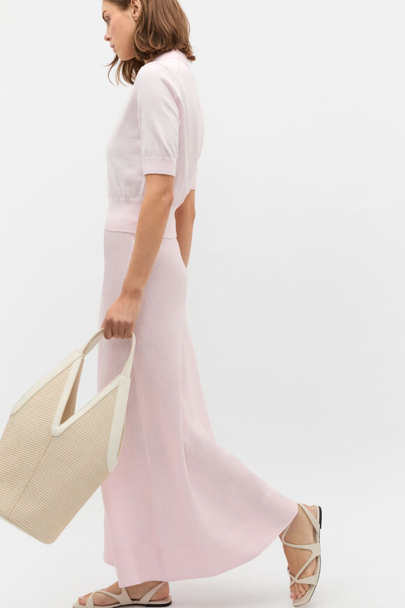 Core Linen Seam Front Skirt  Primrose  hi-res