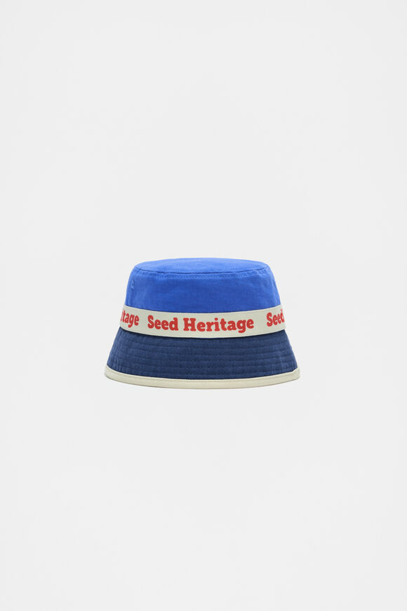 Mini Bucket Hat  Blue Multi  hi-res