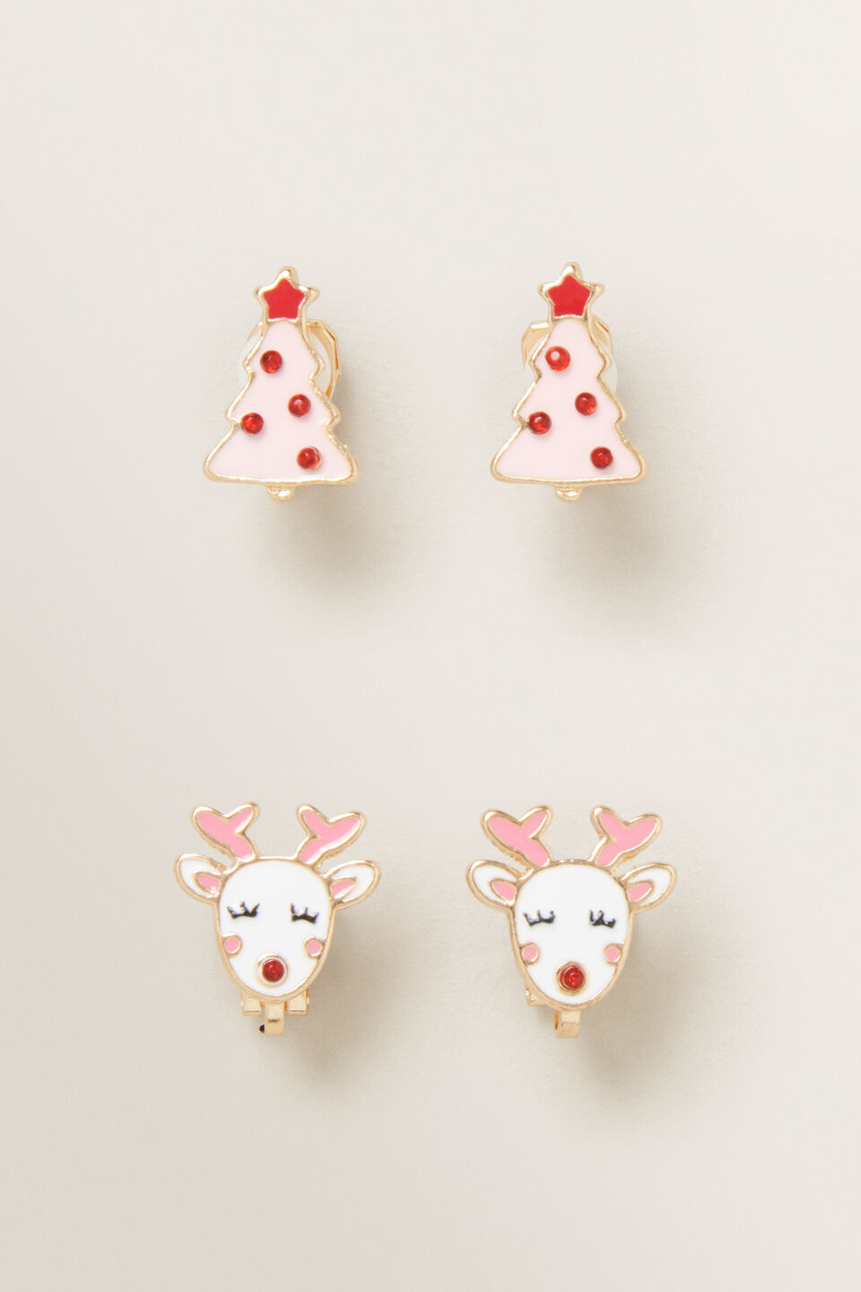 Christmas Clip On Earrings  