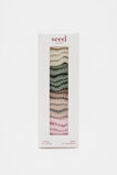 Rib Sock Multipack  Sage Multi  hi-res