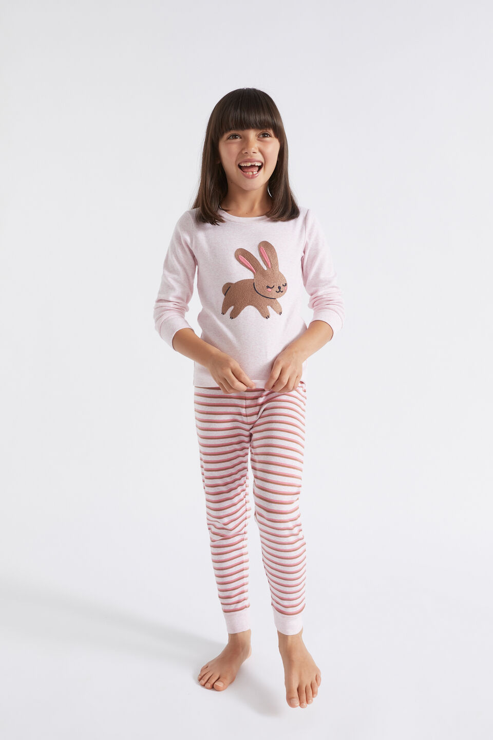 Embroidered Bunny Pyjama  Rose Marle