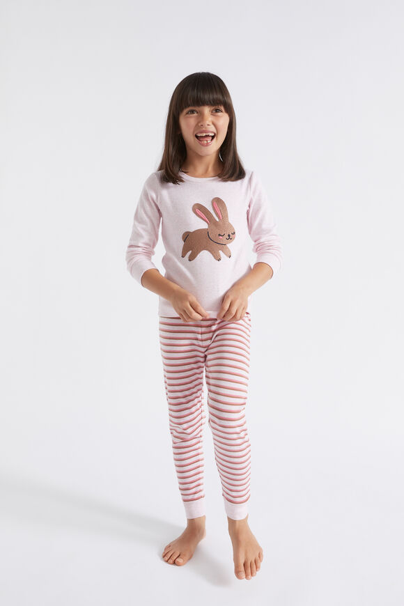 Embroidered Bunny Pyjama  Rose Marle  hi-res