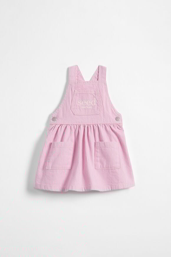 Core Logo Pinafore  Candy Pink  hi-res