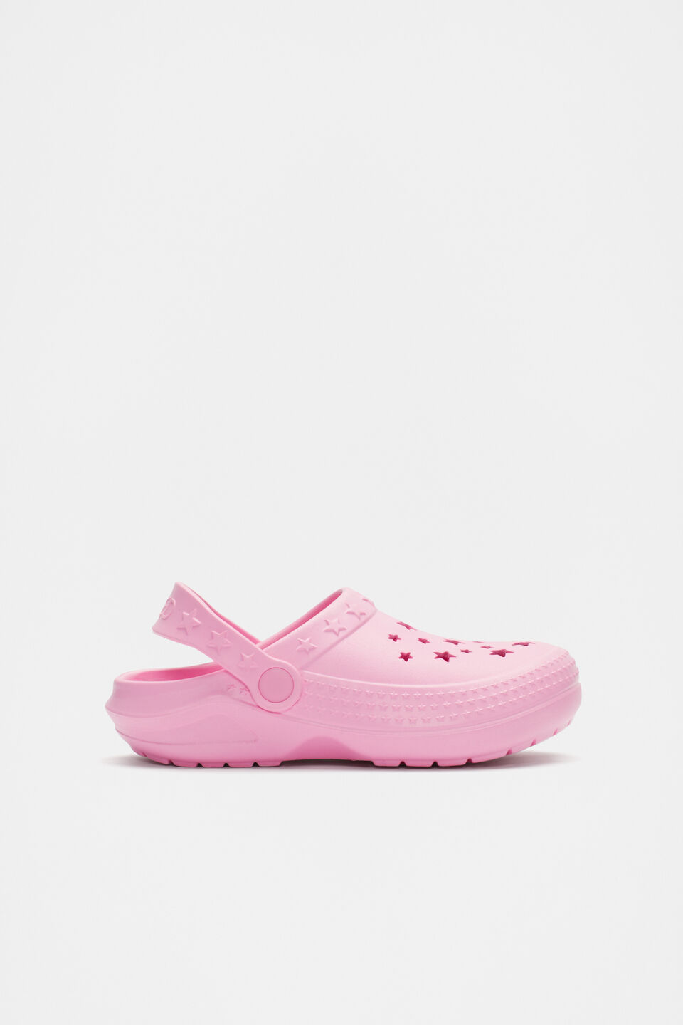 Star Moulded Clog  Candy Pink