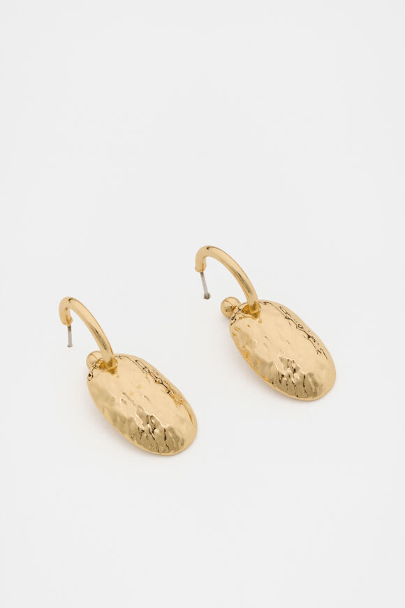 Petal Drop Earring  Gold  hi-res