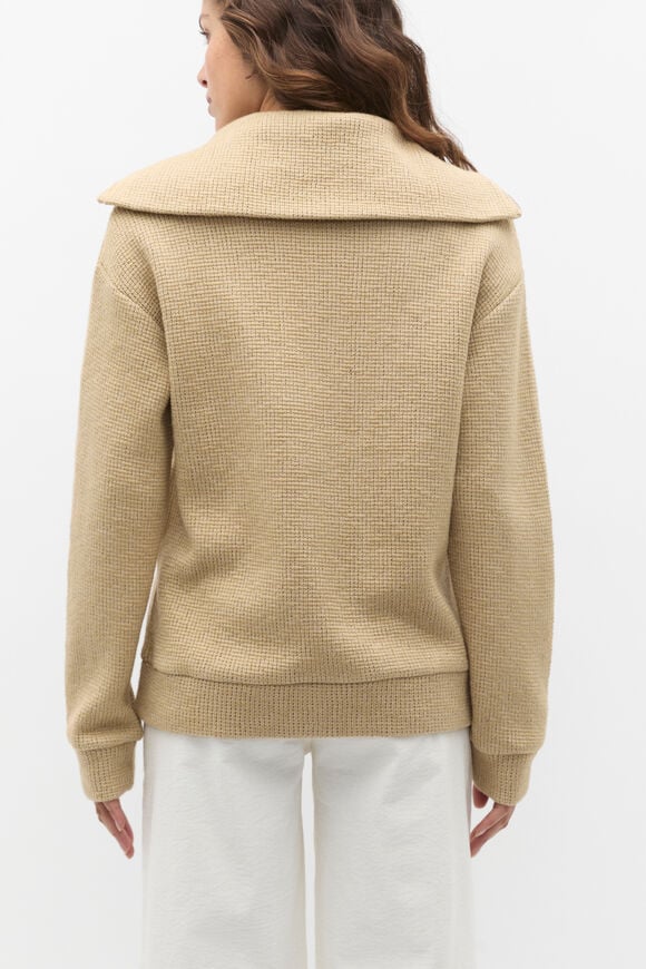 Textured Twist Sweat  Cashew Twist  hi-res