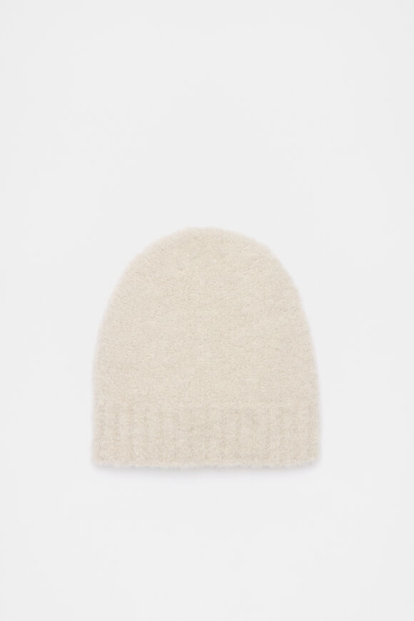 Boucle Beanie  Oat Marle  hi-res