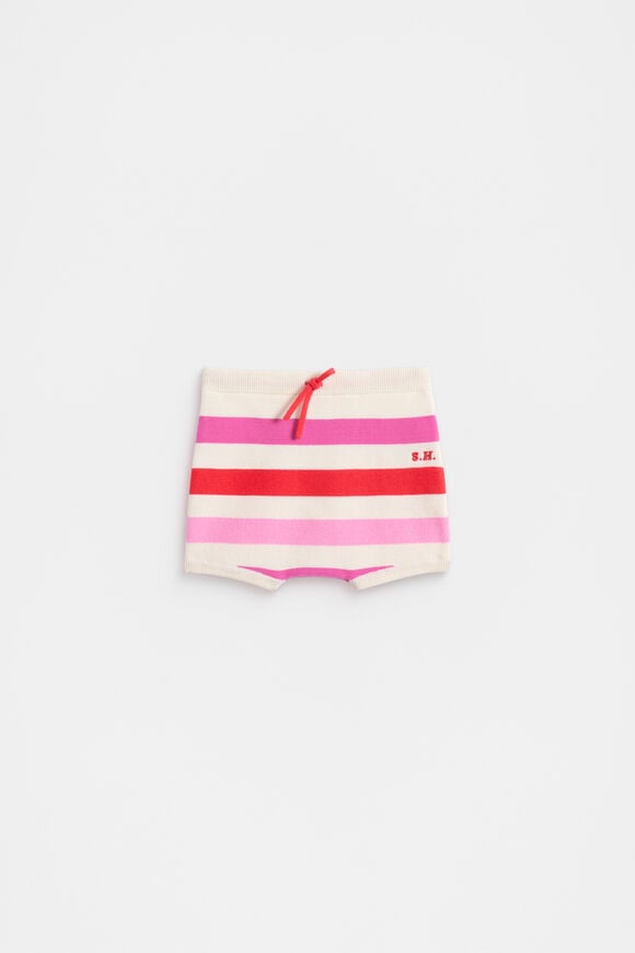 Stripe Knit Bloomer  Vintage Cream  hi-res