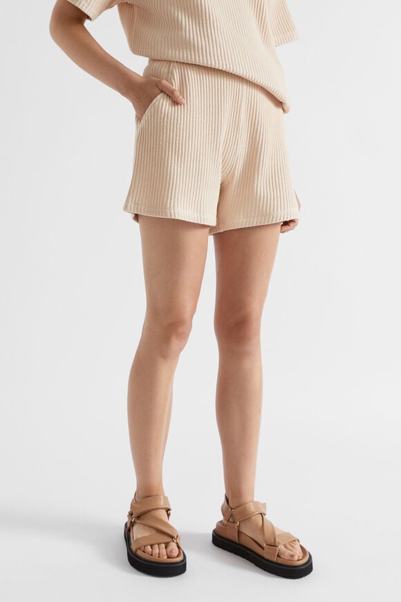 Two Tone Lounge Short  Soft Wheat  hi-res