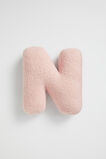Teddy Initial Cushion Dusty Rose  N  hi-res