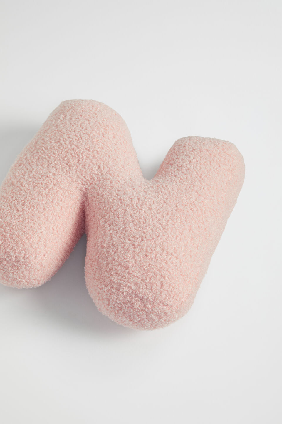 Teddy Initial Cushion Dusty Rose  N
