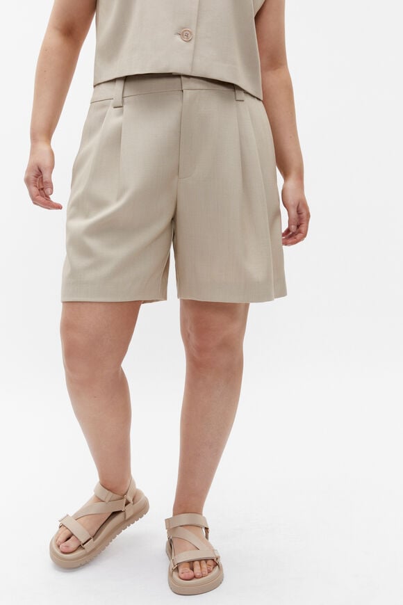 Tailored Utility Suit Short  Cool Sand  hi-res