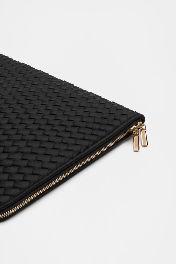 Woven Tech Case  Black  hi-res
