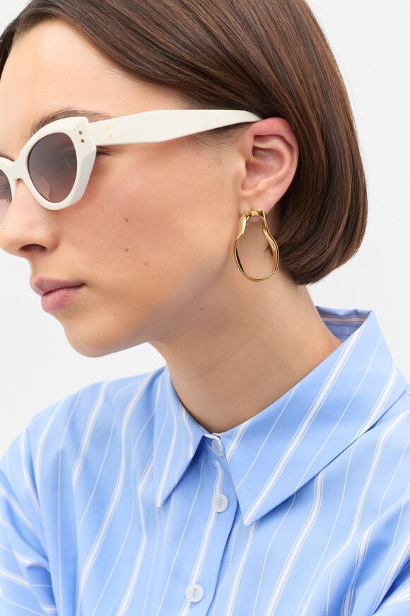 Molten Statement Earring  Gold  hi-res