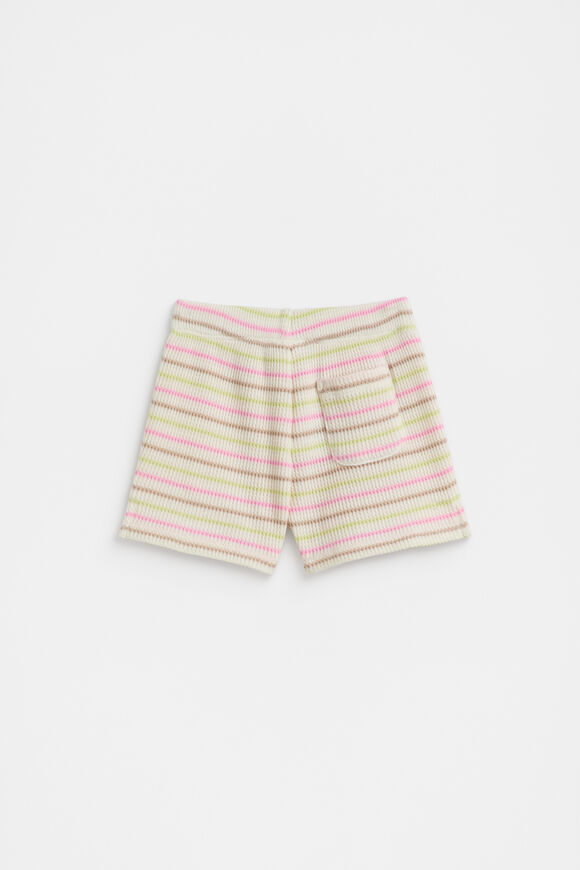 Stripe Waffle Short  Multi  hi-res