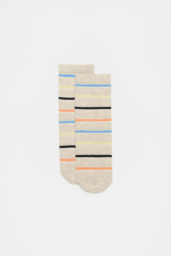 Stripe Sock  Multi  hi-res