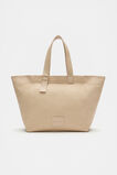 Relaxed Fabric Tote  Rye  hi-res