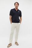 Heritage Cable Knit Trophy Polo  Twilight Blue  hi-res
