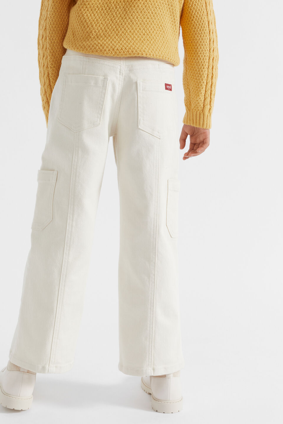 Carpenter Pocket Jean  Creme