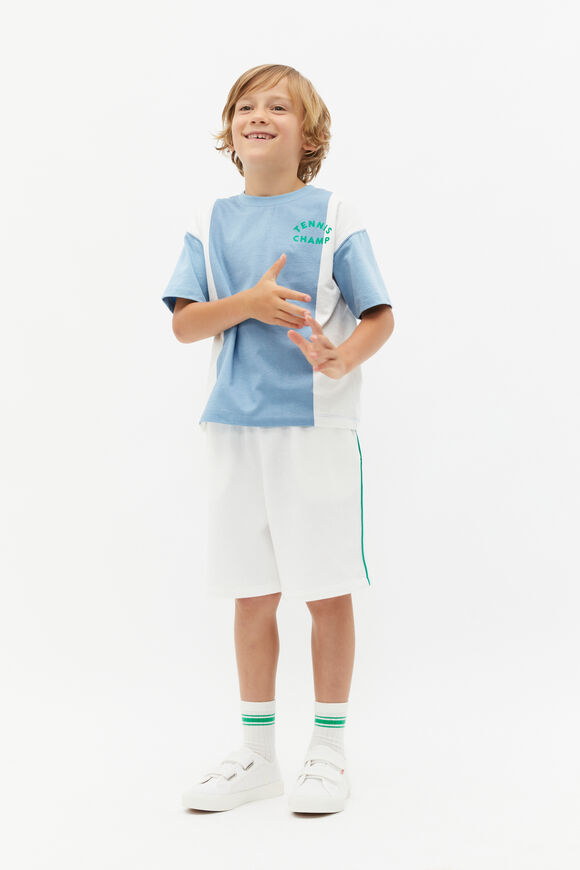 Tennis Tee  Water Blue  hi-res