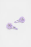 Tulle Diamante Heart Snap  Bright Orchid  hi-res