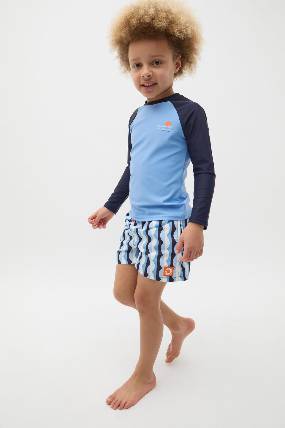 Wave Rashvest  Celestial Blue