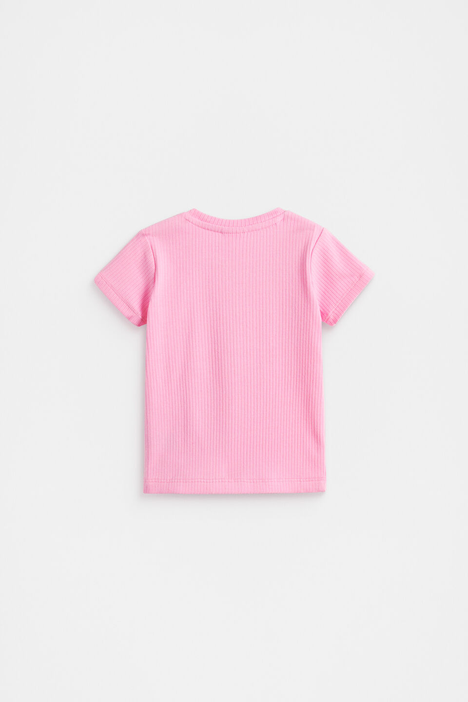 Core Rib Tee  Candy Pink