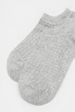 Waffle Sneaker Sock  Silver Marle  hi-res