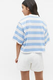 Polo Collar Tee  Sky Blue  hi-res