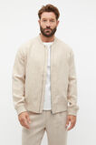 Linen Bomber  Sandshell Crossdye  hi-res