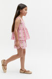 Daisy Scallop Top  Candy Pink  hi-res