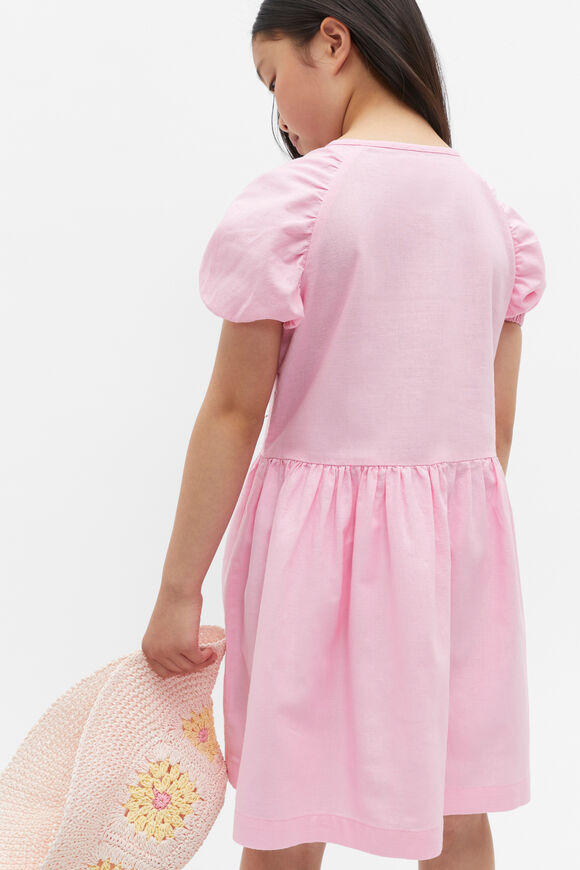 Scallop Trim Dress  Candy Pink  hi-res