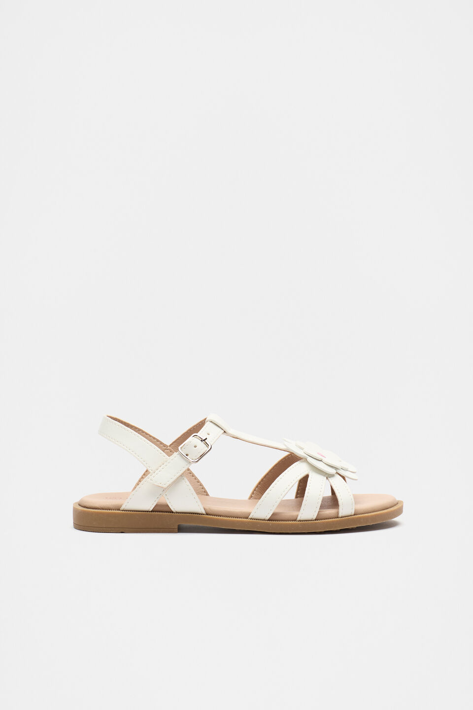 Daisy Sandal  White
