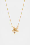 Wildflower Necklace  Gold  hi-res