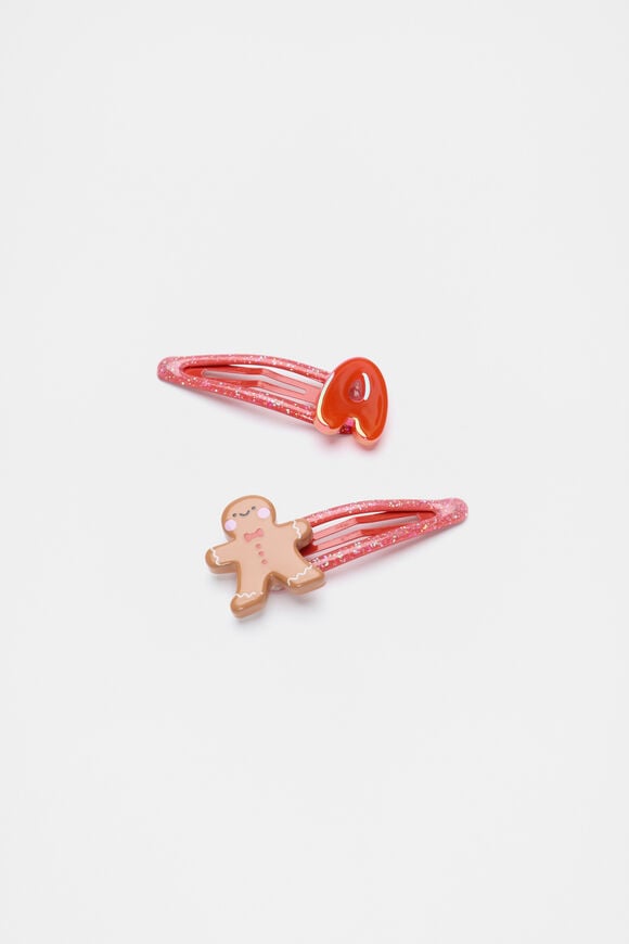 Gingerbread Initial Snaps  A  hi-res