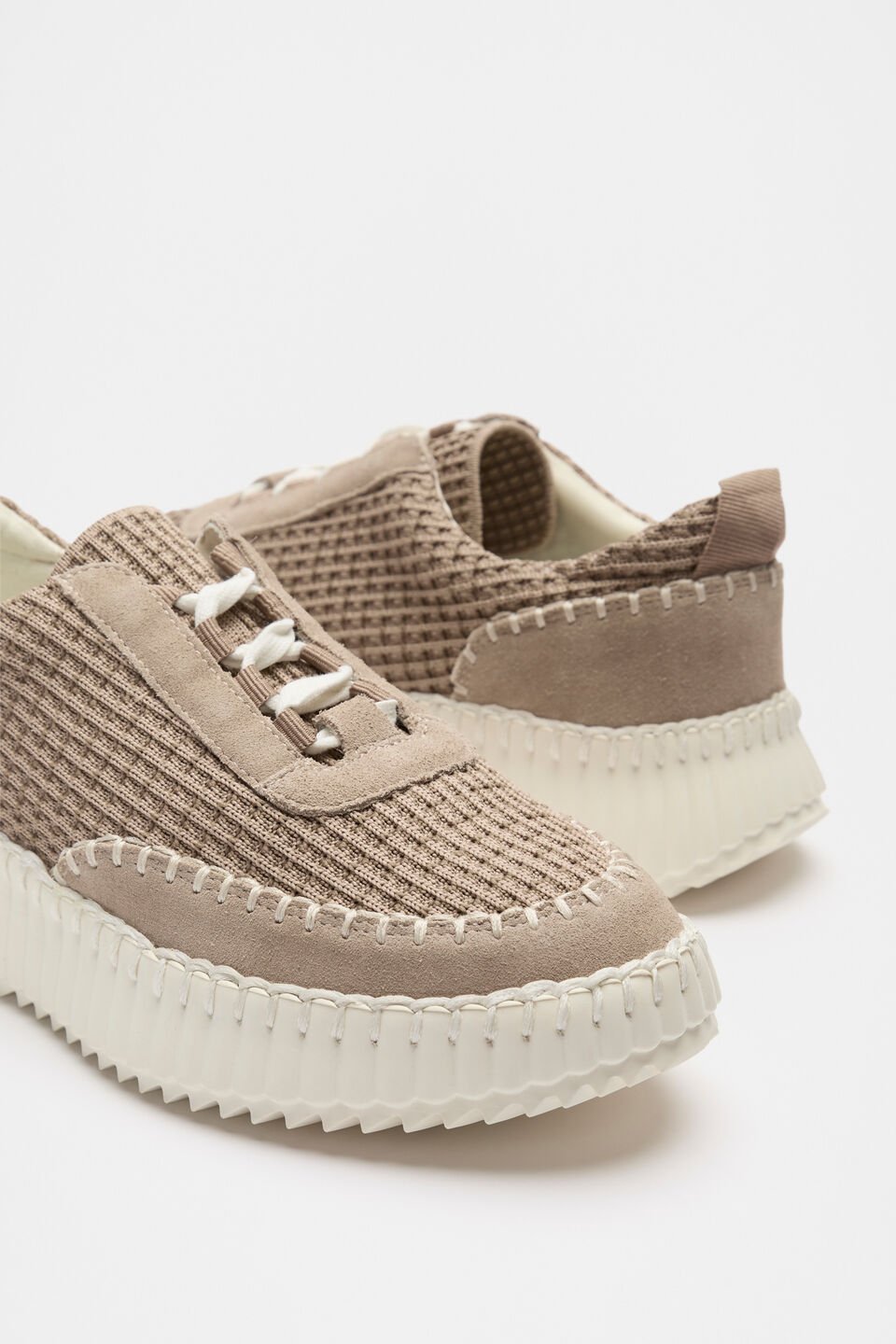 Brielle Knit Sneaker  Cookie