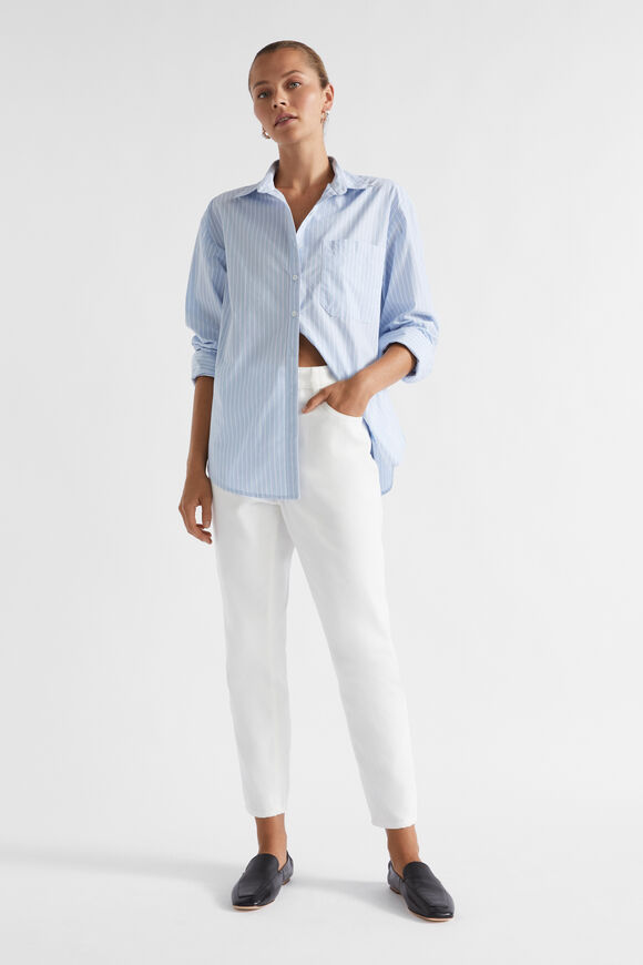 Core Cotton Slim Leg Jean  Cloud Cream  hi-res