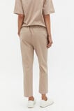 Tapered Leg Tie Pant  Cookie  hi-res